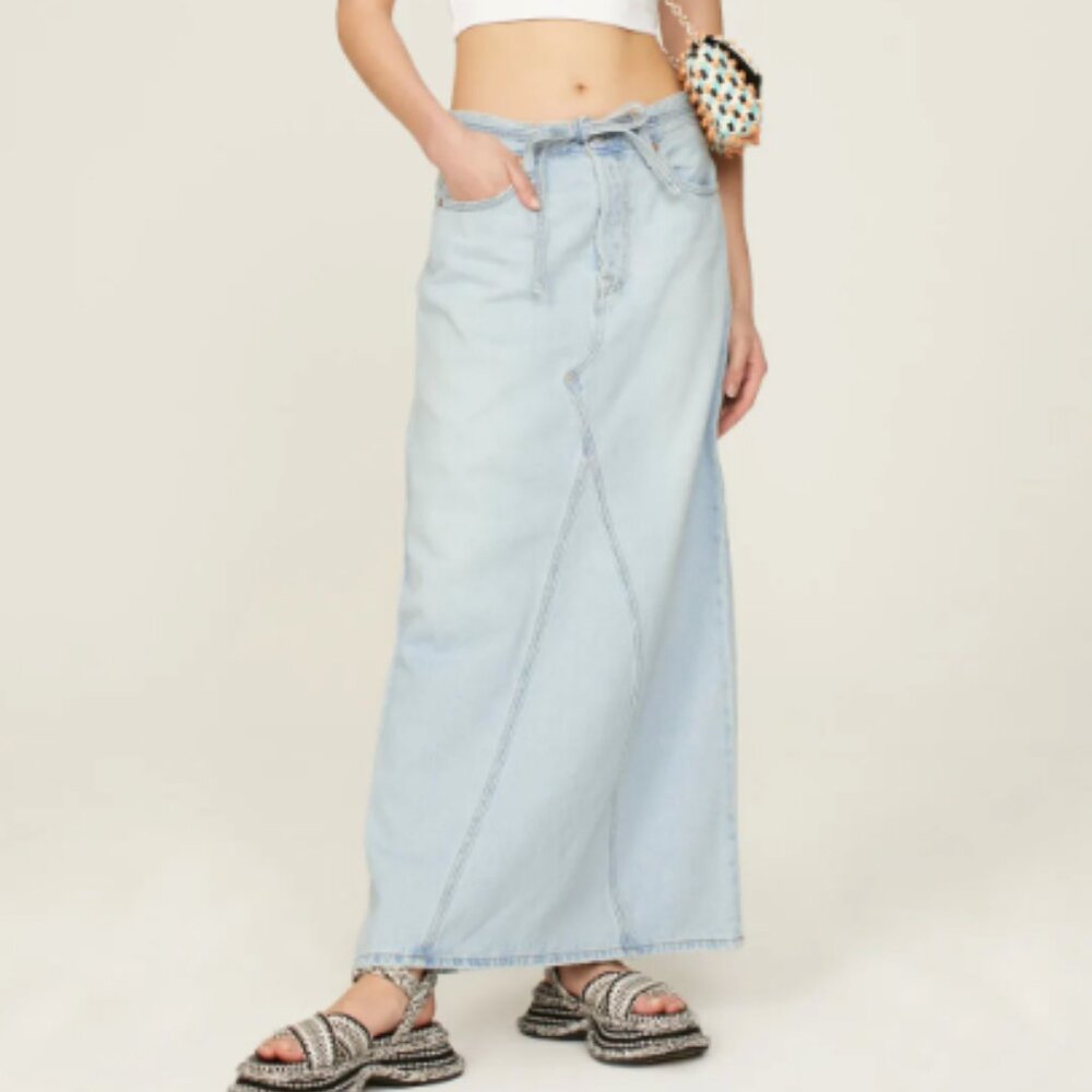 Levi's Iconic Long Skirt NWT